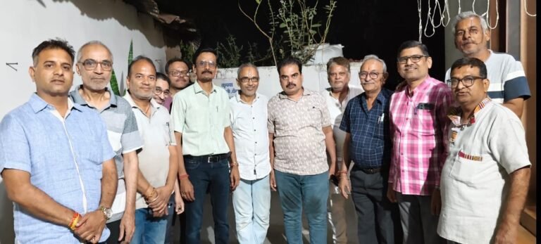 माहेश्वरी सभा की नई कार्यकारिणी का सर्वसम्मति से गठन