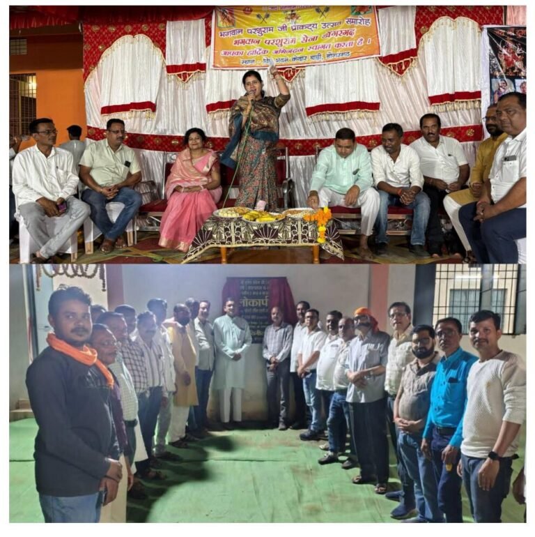 विप्र भवन केदारबाड़ी में 15 लाख रुपए से निर्मित सर्वसुविधायुक्त दो कमरों का हुआ लोकार्पण