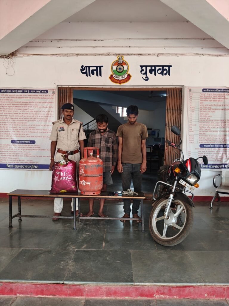 थाना घुमका पुलिस की त्वरित कार्रवाई: सूने घर में चोरी के मामले में दोनों आरोपी गिरफ्तार, सामान 100% बरामद
