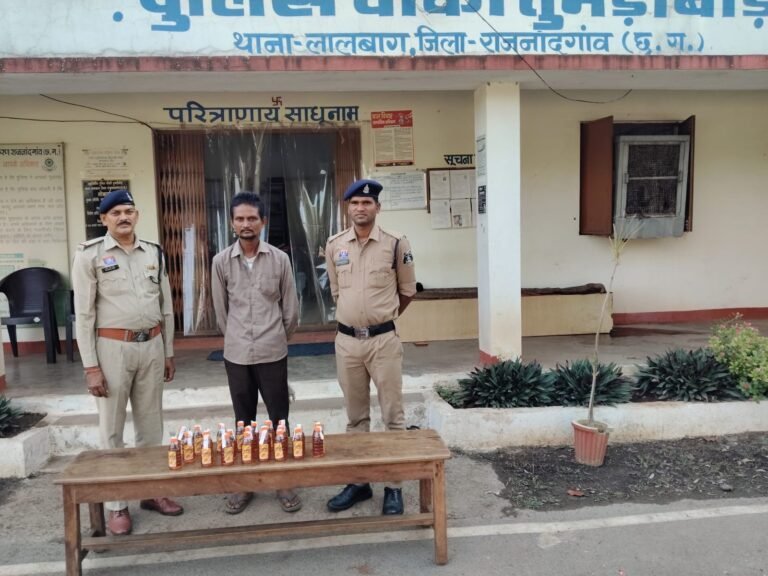 इमारती नाके की कार्रवाई में अवैध मदिरा की बड़ी खेप बरामद…